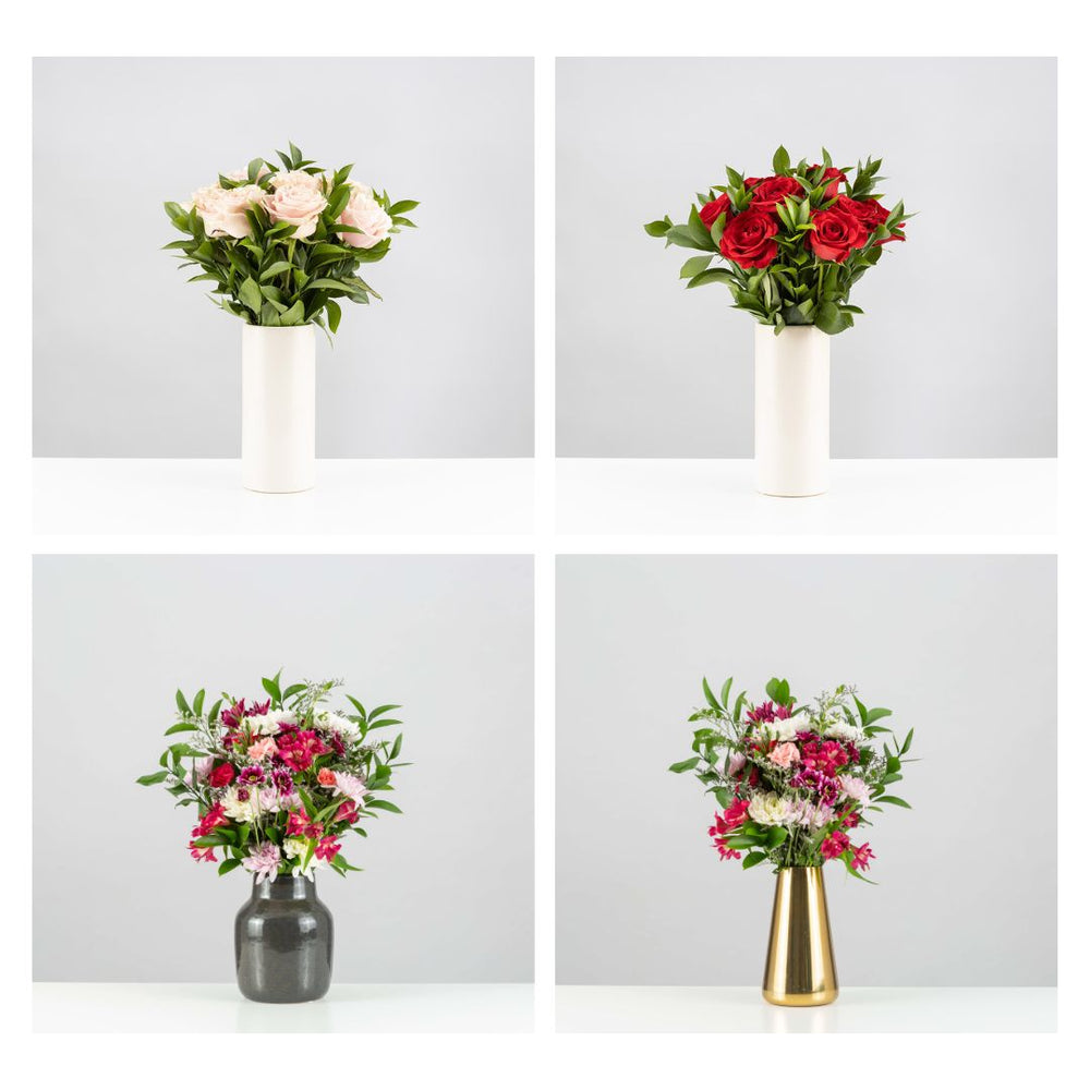 Simple Bundle (Featuring 4 Bouquets)